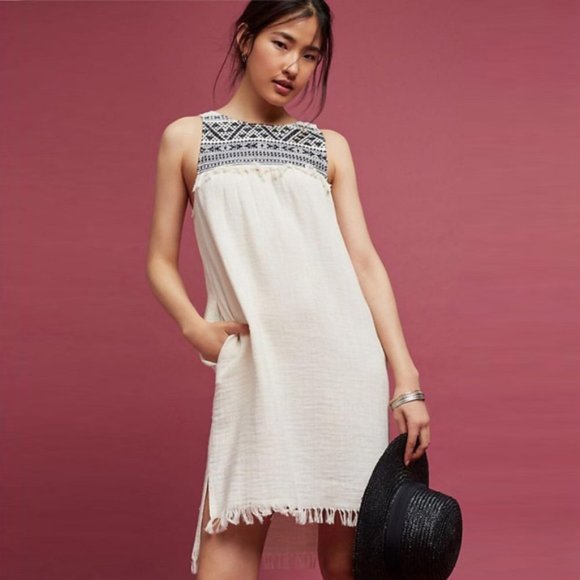 Anthropologie Dresses & Skirts - Holding Horses | Anthropologie Fringe Dress Size S